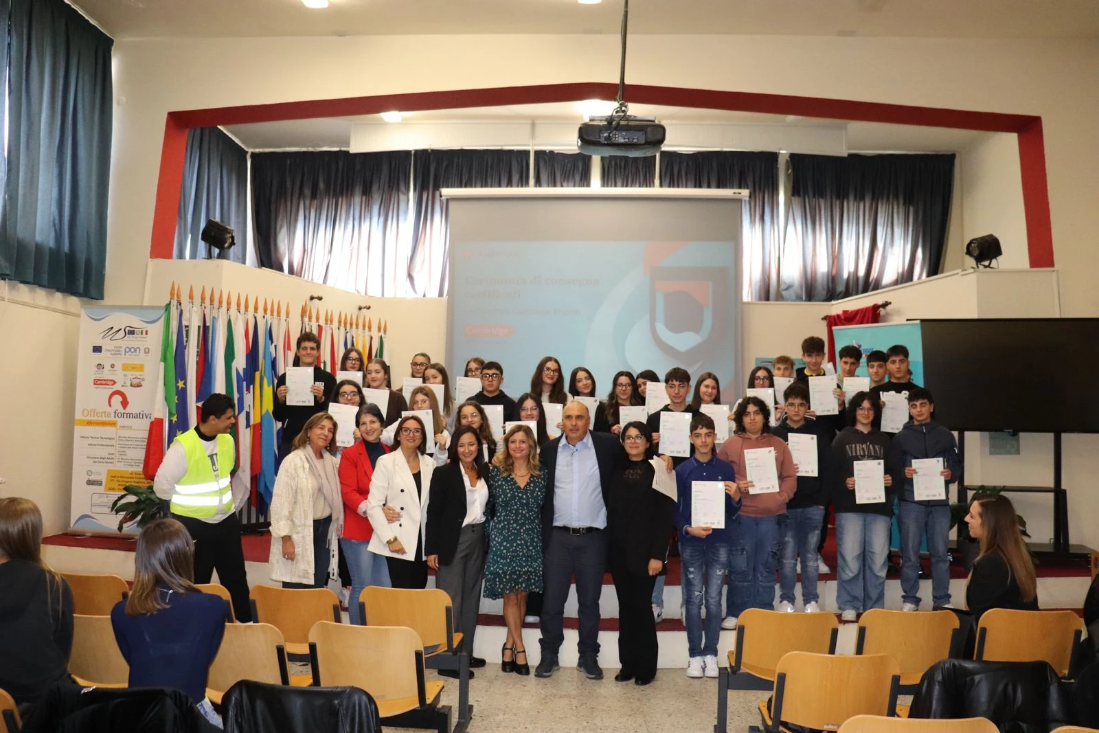 All’IIS "Enzo Ferrari" di Chiaravalle Centrale la giornata “From words to awards”