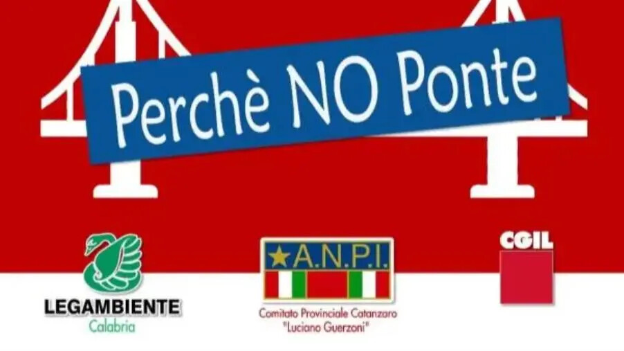 images "Perché NO ponte", l'iniziativa di Anpi il 17 giugno a Catanzaro&nbsp;