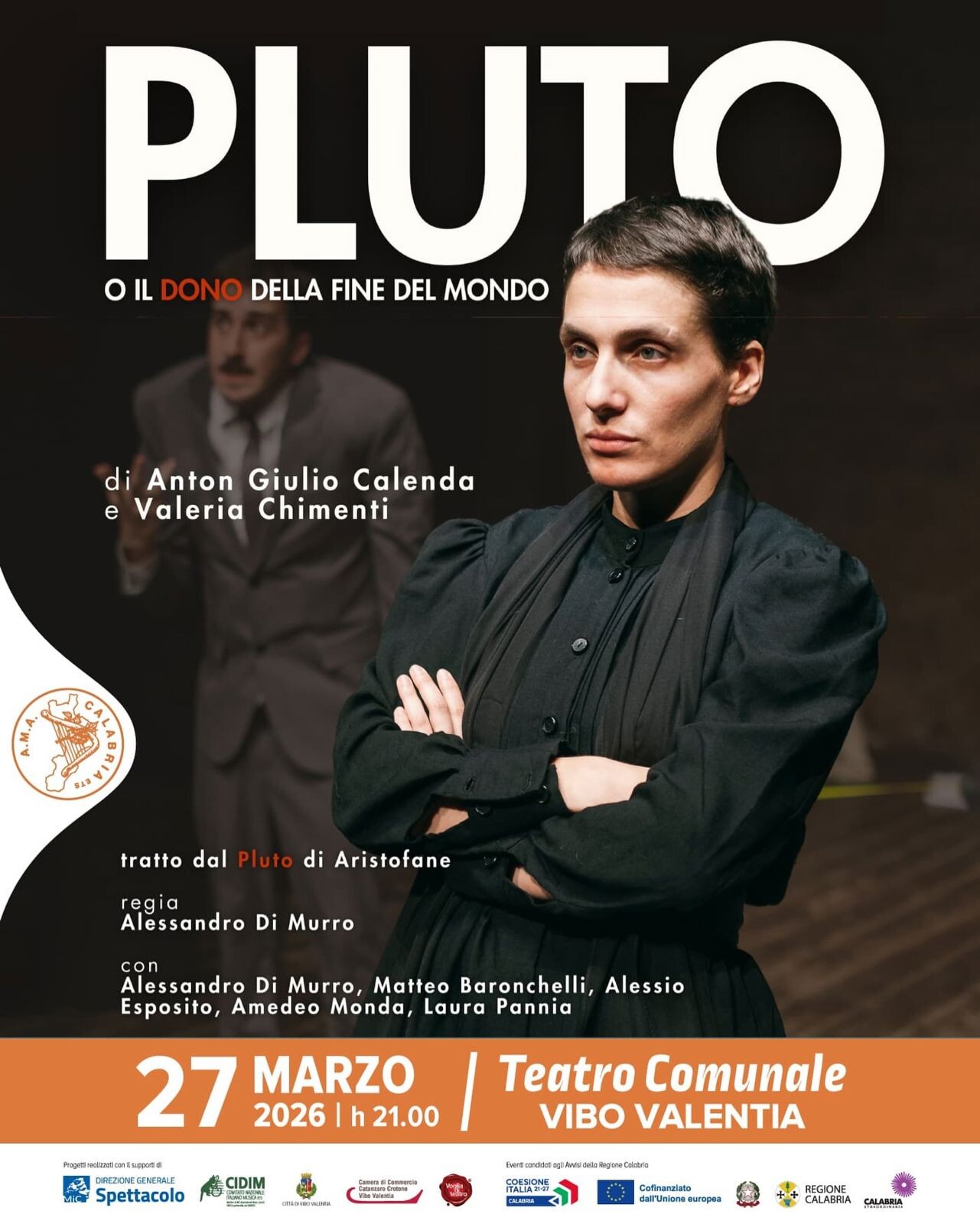 AMA Calabria, Aristofane in chiave contemporanea al teatro comunale di Vibo Valentia images AMA Calabria, Aristofane in chiave contemporanea al teatro comunale di Vibo Valentia