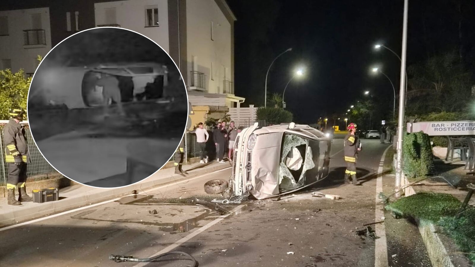 images Sellia Marina, carabiniere fuori servizio salva un 26enne intrappolato nell’auto in fiamme