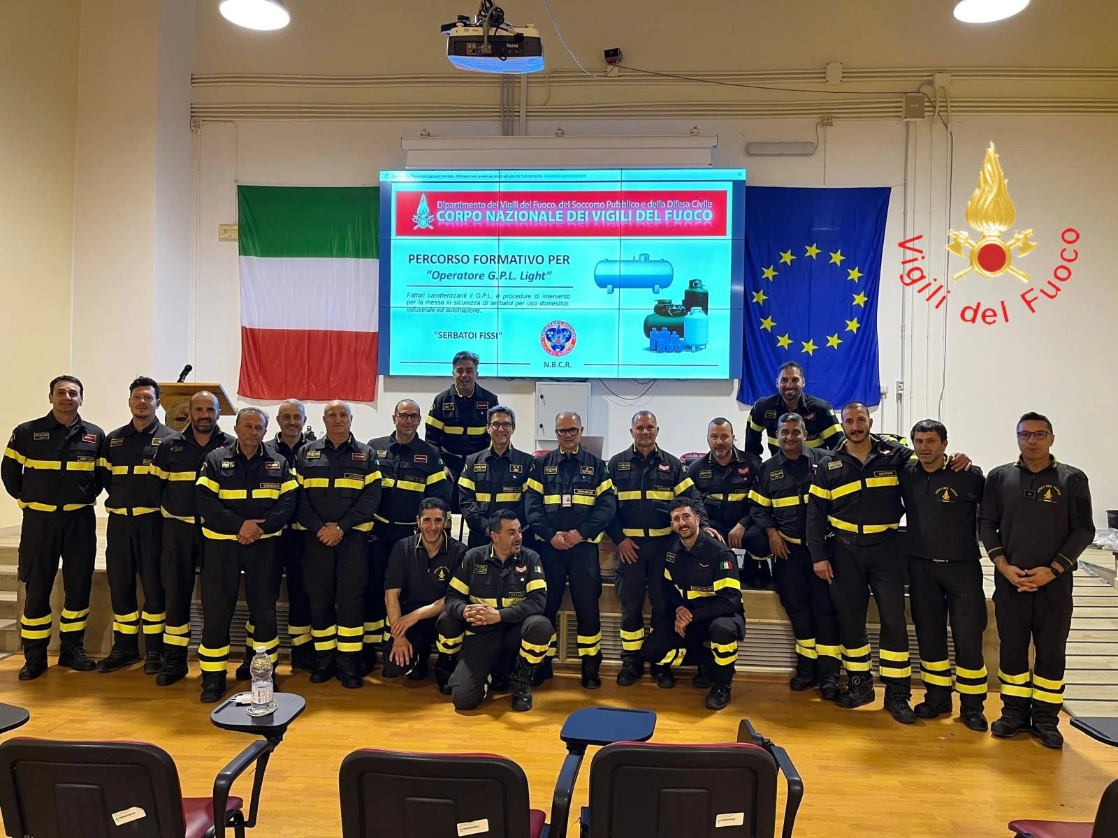 A Lamezia  il 1° corso “Operatore GPL Light”, rivolto al personale del Corpo nazionale dei Vigili del fuoco 