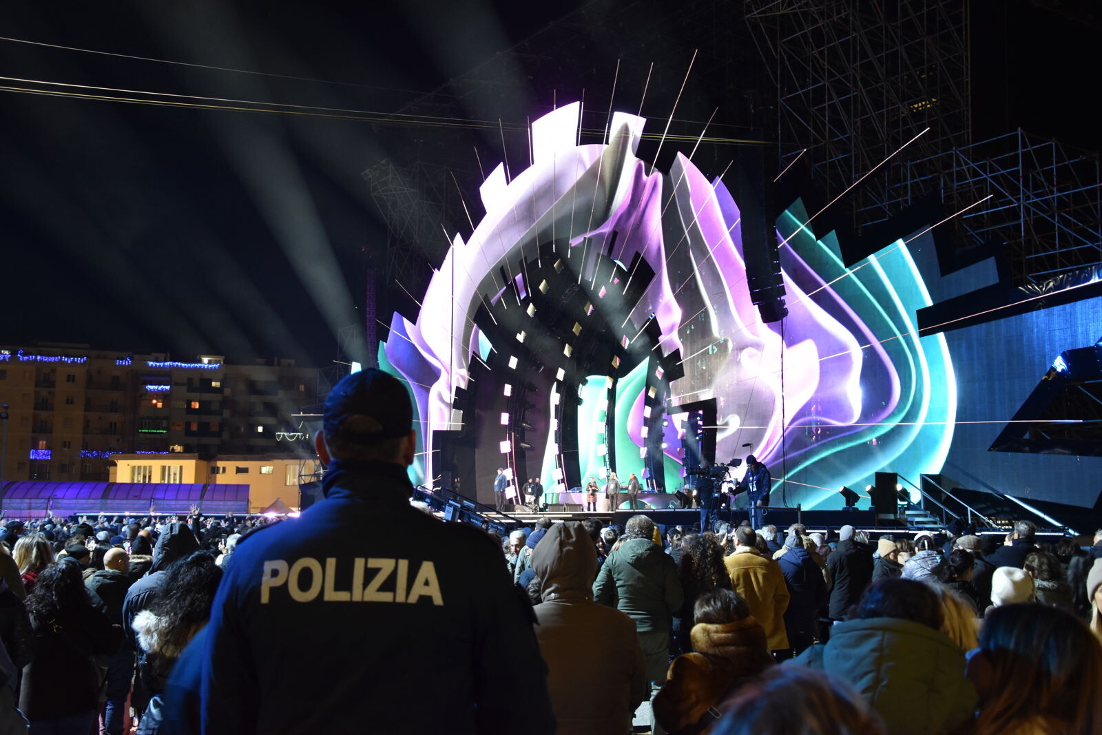 images Capodanno Rai in sicurezza grazie ai  servizi di ordine pubblico predisposti dal Questore
