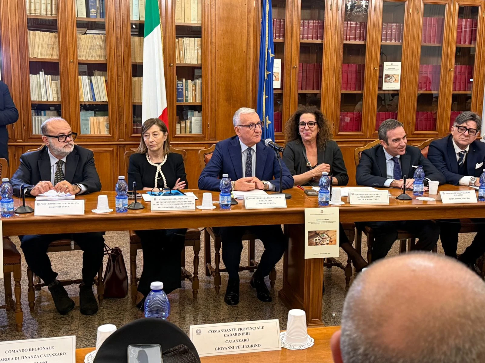 Firmato in Prefettura il Protocollo contro usura ed estorsioni nella provincia di Catanzaro