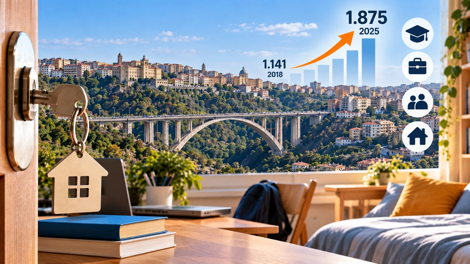 Anche in Calabria cambia il mercato della locazione e cresce il ricorso alle locazioni parziali 