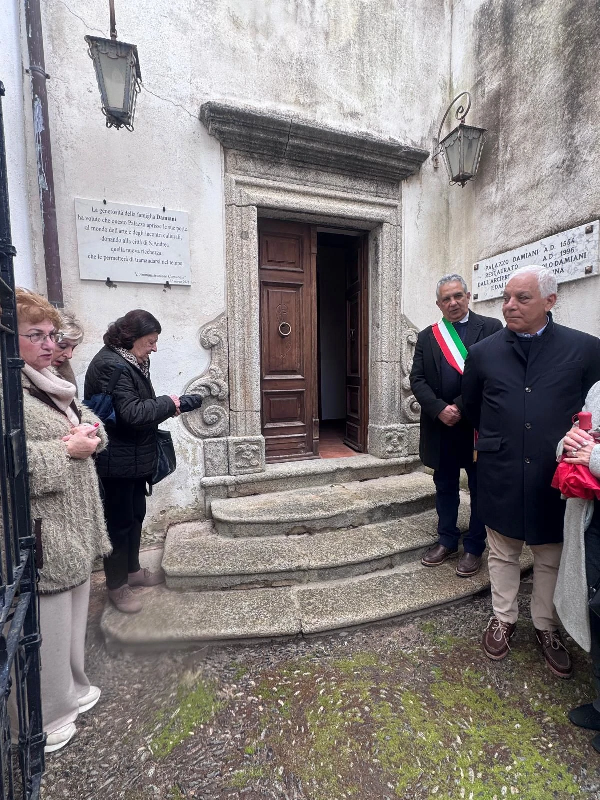 S. Andrea Apostolo dello Jonio, Palazzo Damiani, "profumerà" di fruibilità  &nbsp; &nbsp; &nbsp; &nbsp; &nbsp;