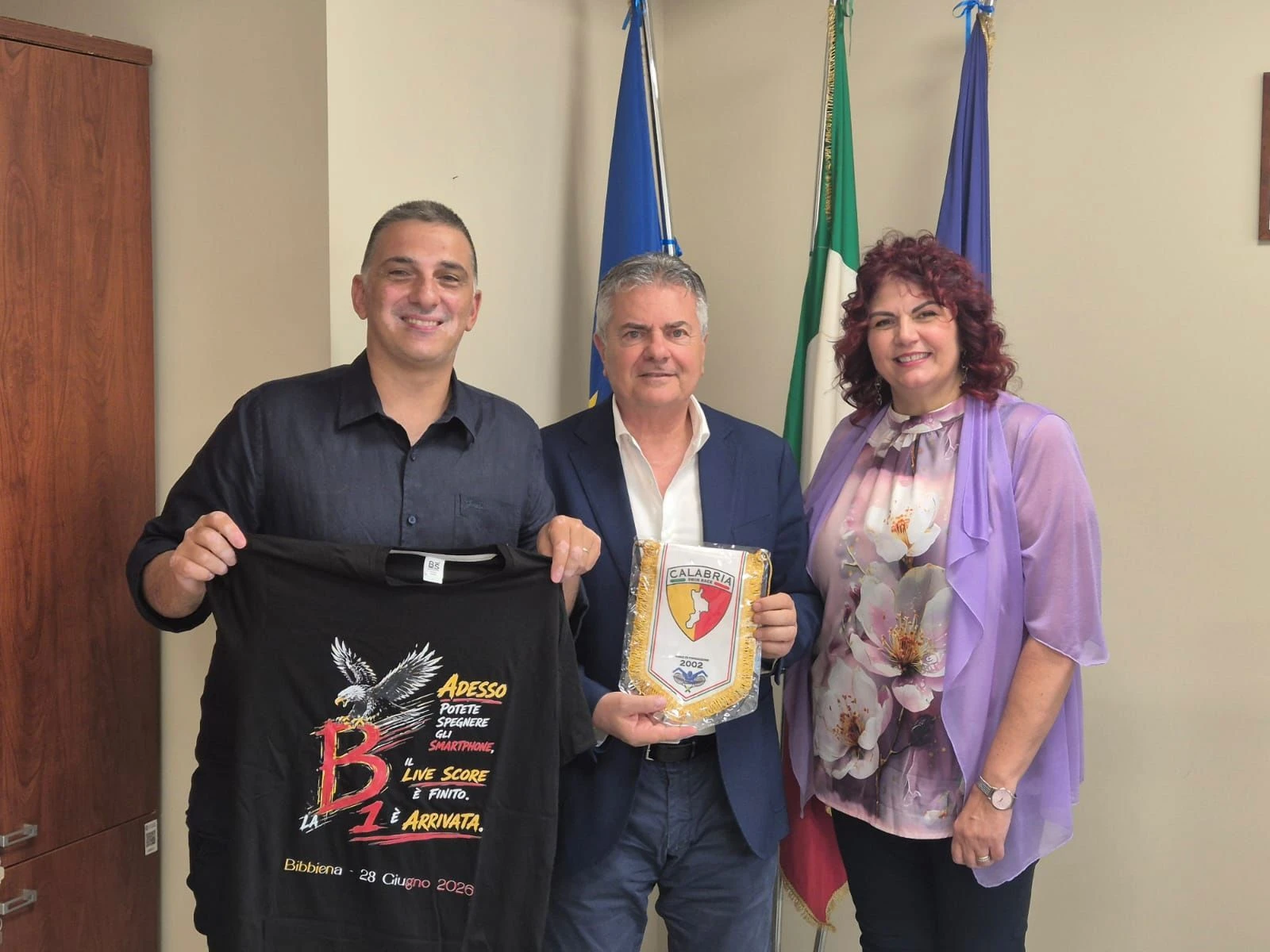 La Regione celebra la Calabria Swim Race: ricevuta alla Cittadella dopo la promozione in Serie B1