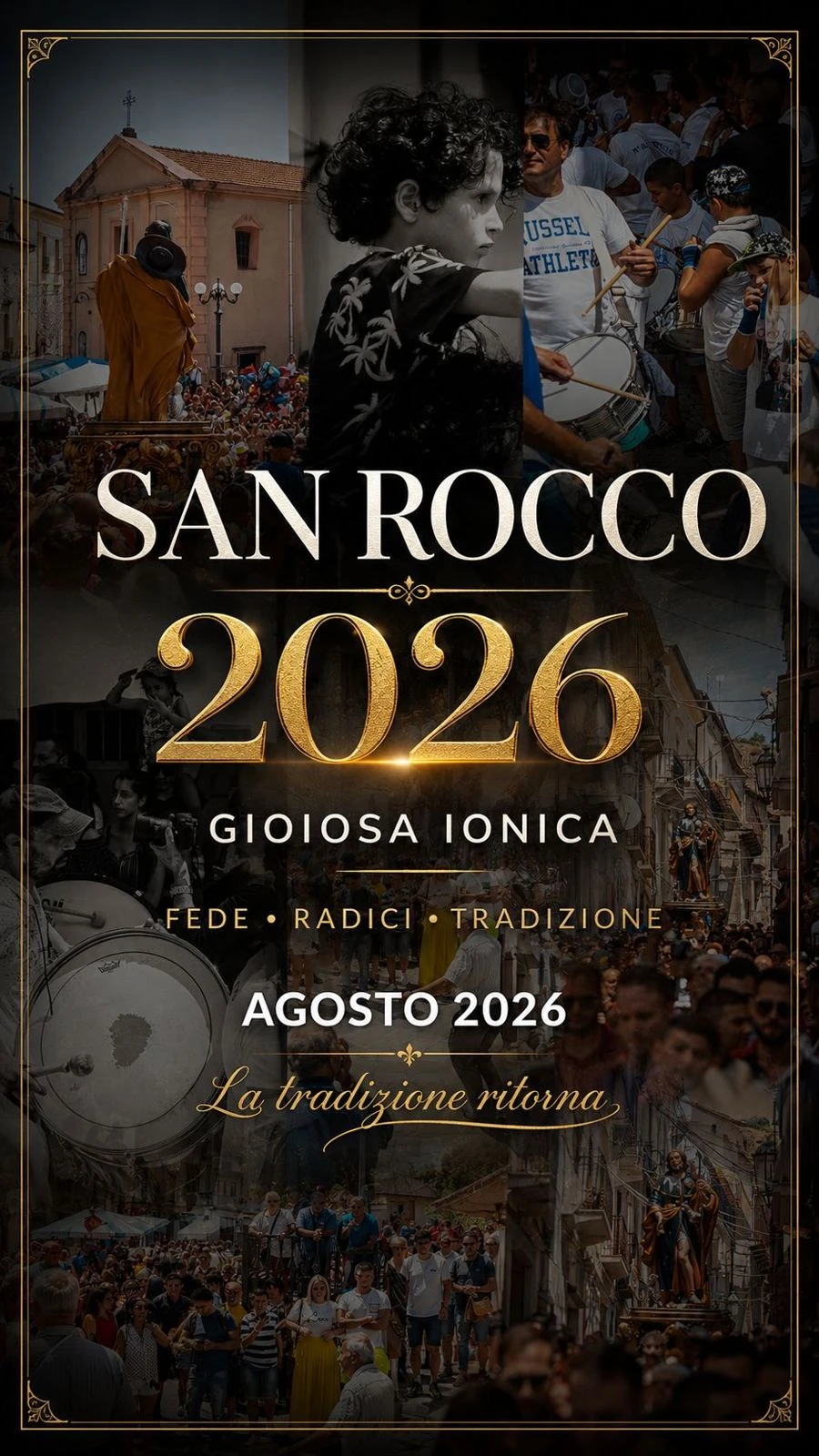 Gioiosa Ionica entra nel cuore dei festeggiamenti in onore di&nbsp;San Rocco 