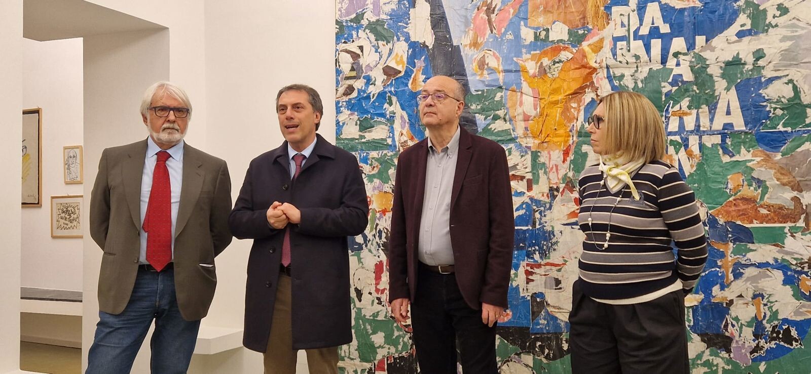 Catanzaro celebra Mimmo Rotella nel ventennale della sua scomparsa: inaugurata la mostra "Autorotella" images Catanzaro celebra Mimmo Rotella nel ventennale della sua scomparsa: inaugurata la mostra "Autorotella"