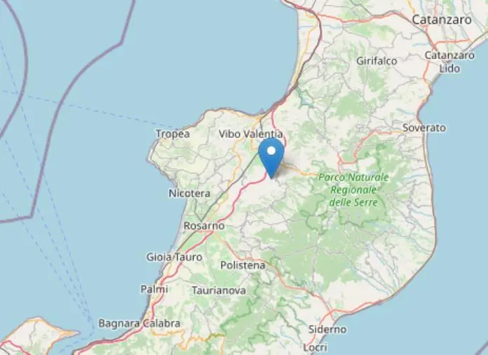 Forte scossa di terremoto nel Vibonese images Forte scossa di terremoto nel Vibonese