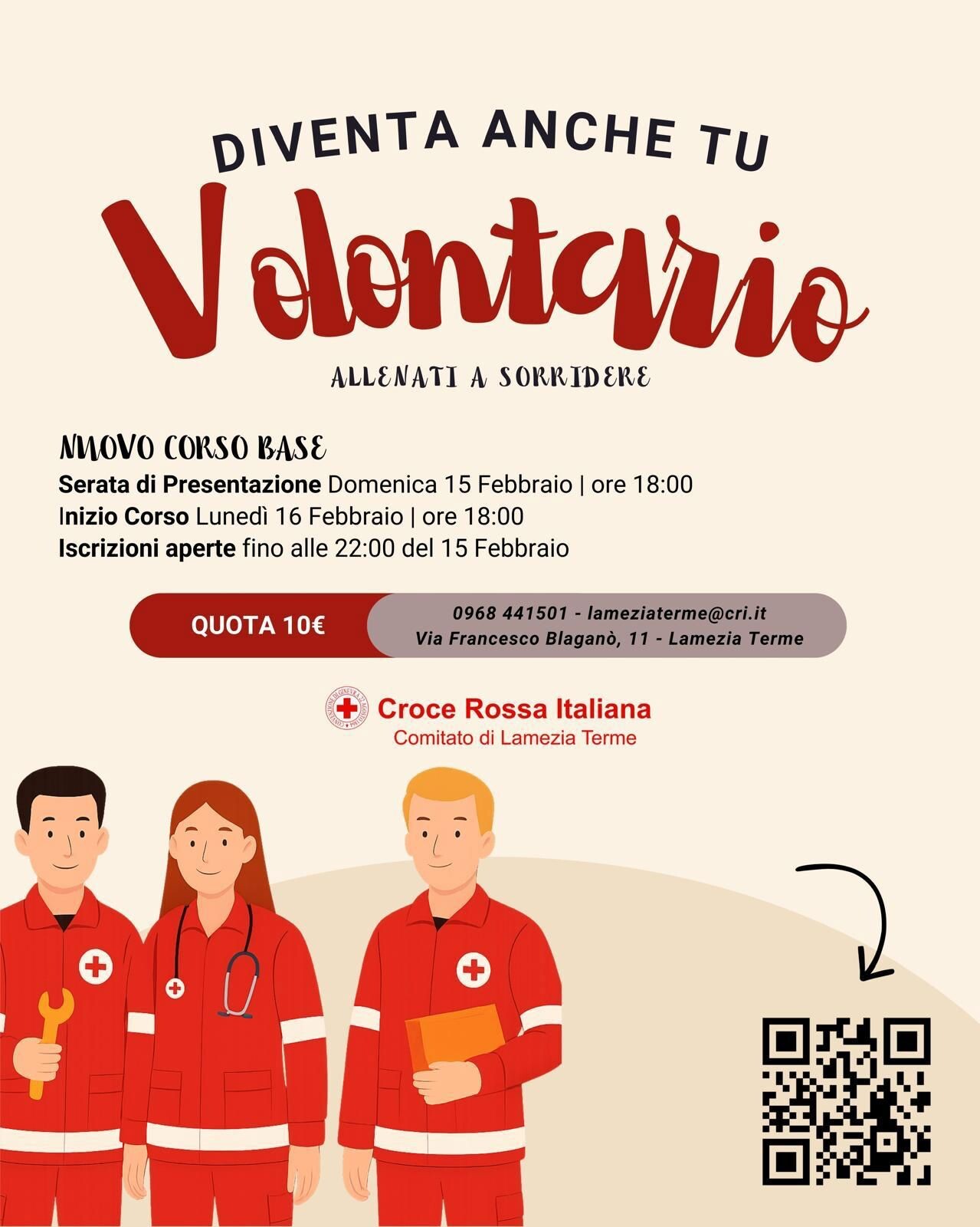 images Croce rossa Lamezia Terme, al via il corso per i nuovi volontari 