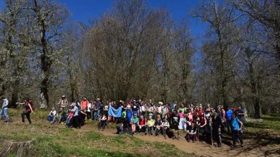 images Serrastretta, inaugurato il primo sentiero segnalato dell'area