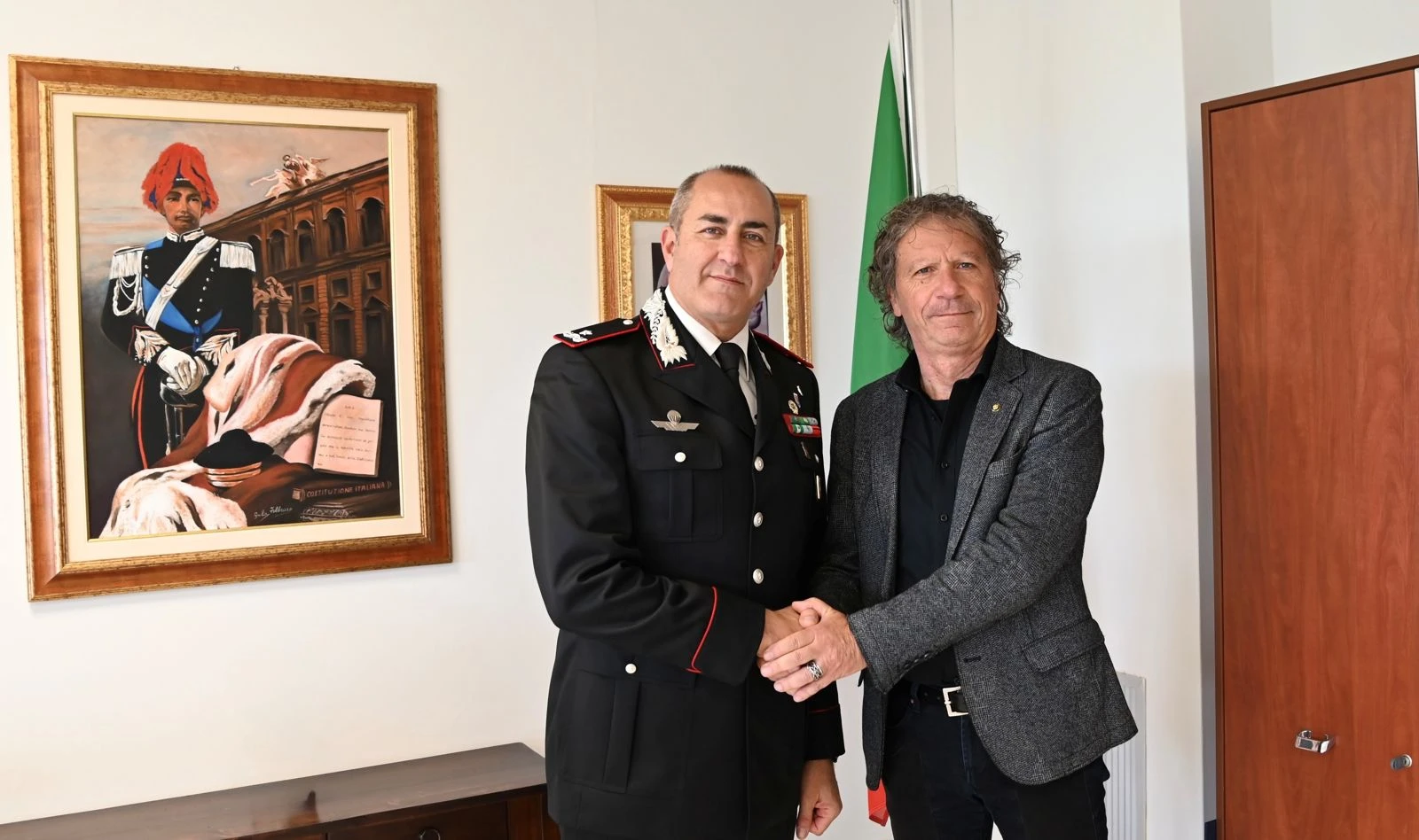Carabinieri Catanzaro, va in congedo il Luogotenente Giuseppe Chiaravalloti