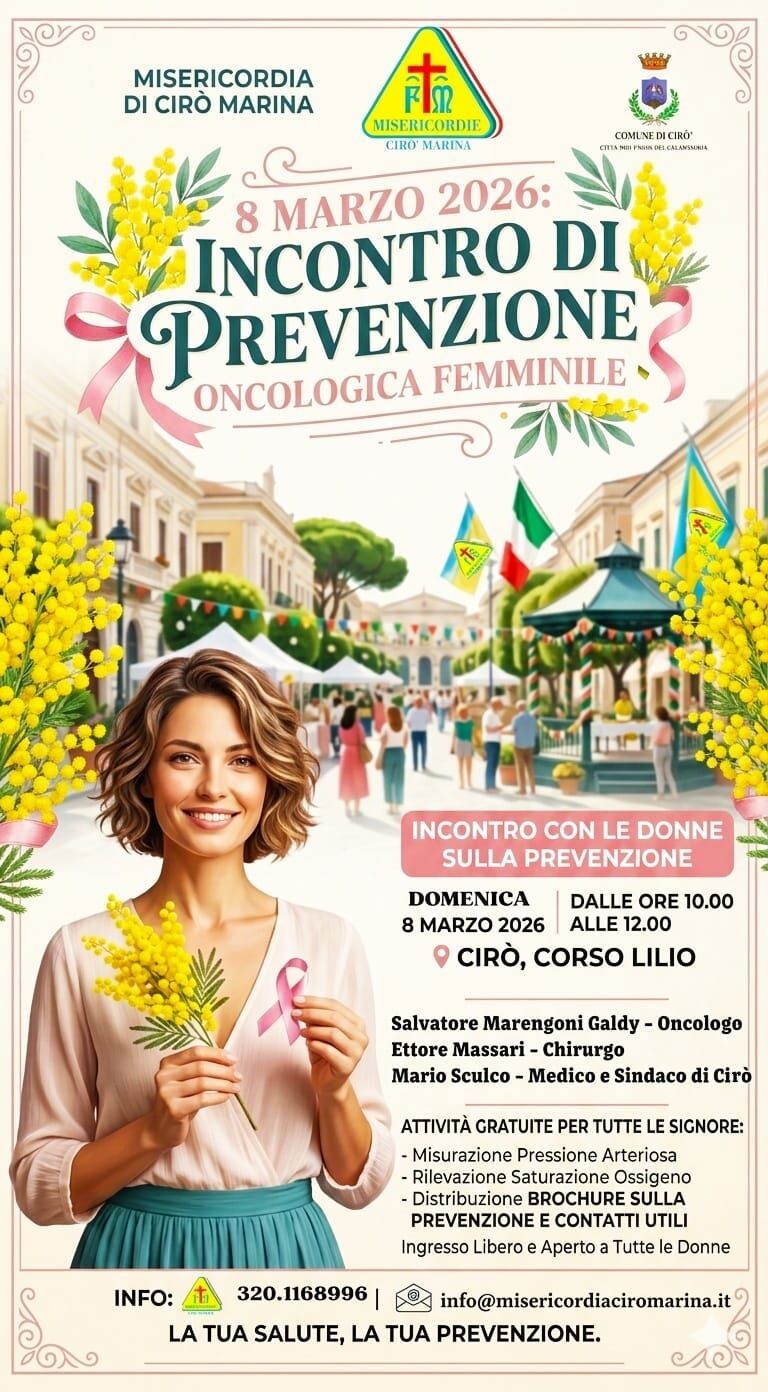 images Cirò si tinge di Giallo e Rosa: un "Appuntamento con la Vita"