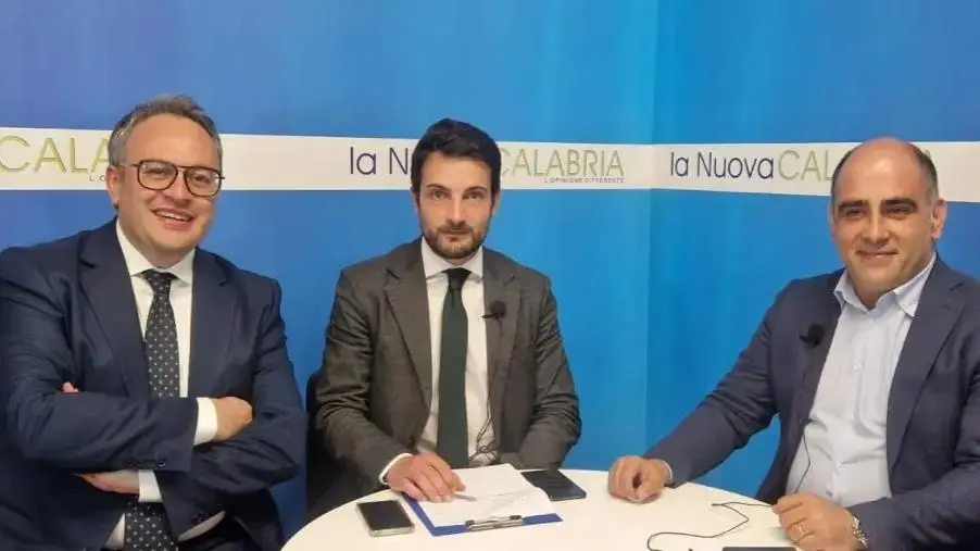 images A Catanzaro Capitale politica e turismo: in studio Antonello Talerico e il sindaco Vacca