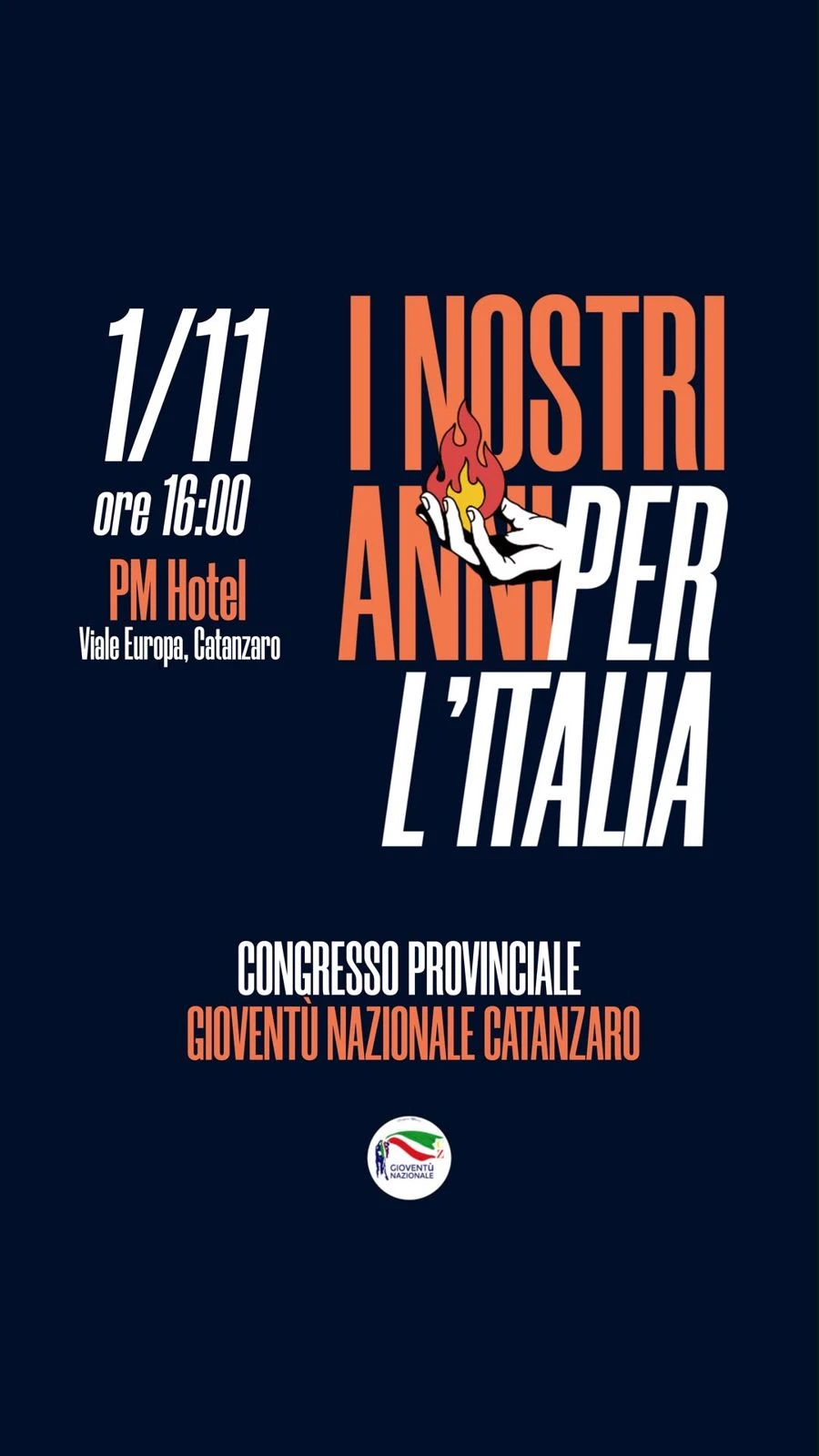  Gioventù Nazionale Catanzaro celebra il Congresso provinciale