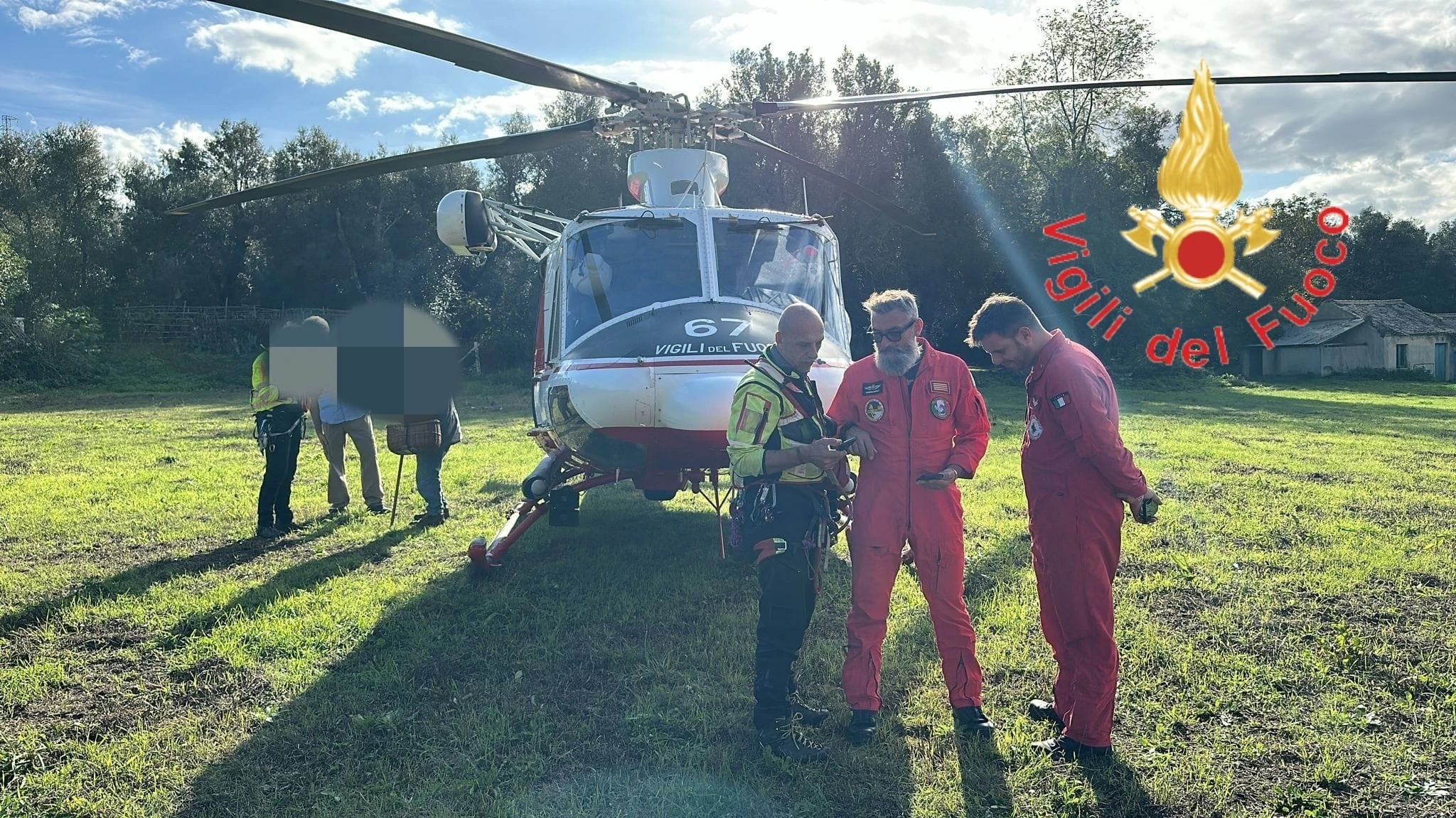 Due persone disperse A Cittanova, soccorse dai Vigili del Fuoco