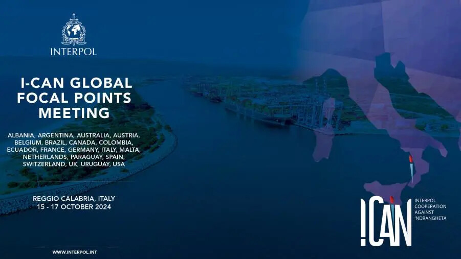 Al via domani a Reggio il progetto I-CAN (Interpol Cooperation Against ‘Ndrangheta) images Al via domani a Reggio il progetto I-CAN (Interpol Cooperation Against ‘Ndrangheta)