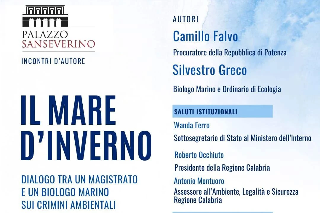 Marcellinara, "Il Mare d'Inverno": martedì 1 presentazione con Occhiuto e Ferro a Palazzo Sanseverino
