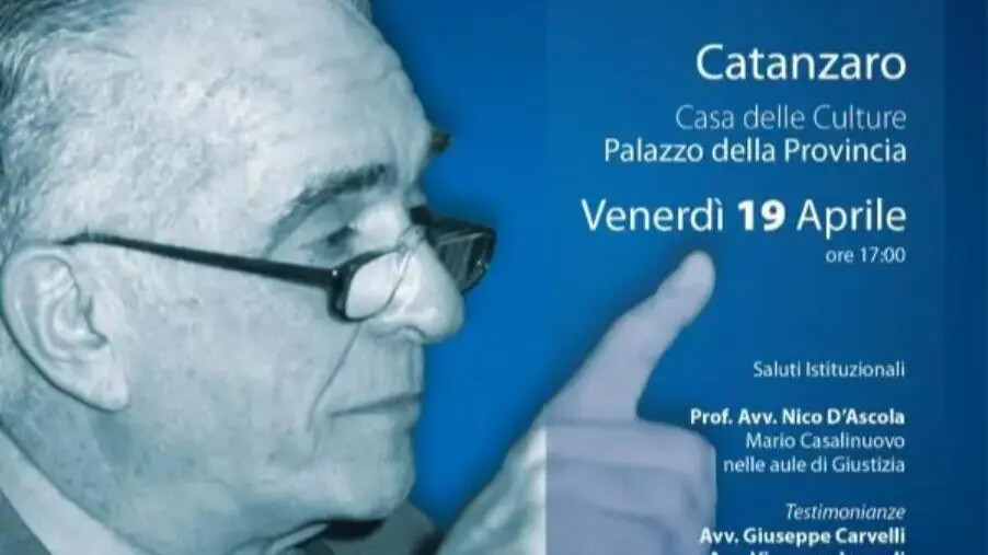 "Mario Casalinuovo: il giurista, il politico", un convegno a sei anni dalla scomparsa images "Mario Casalinuovo: il giurista, il politico", un convegno a sei anni dalla scomparsa