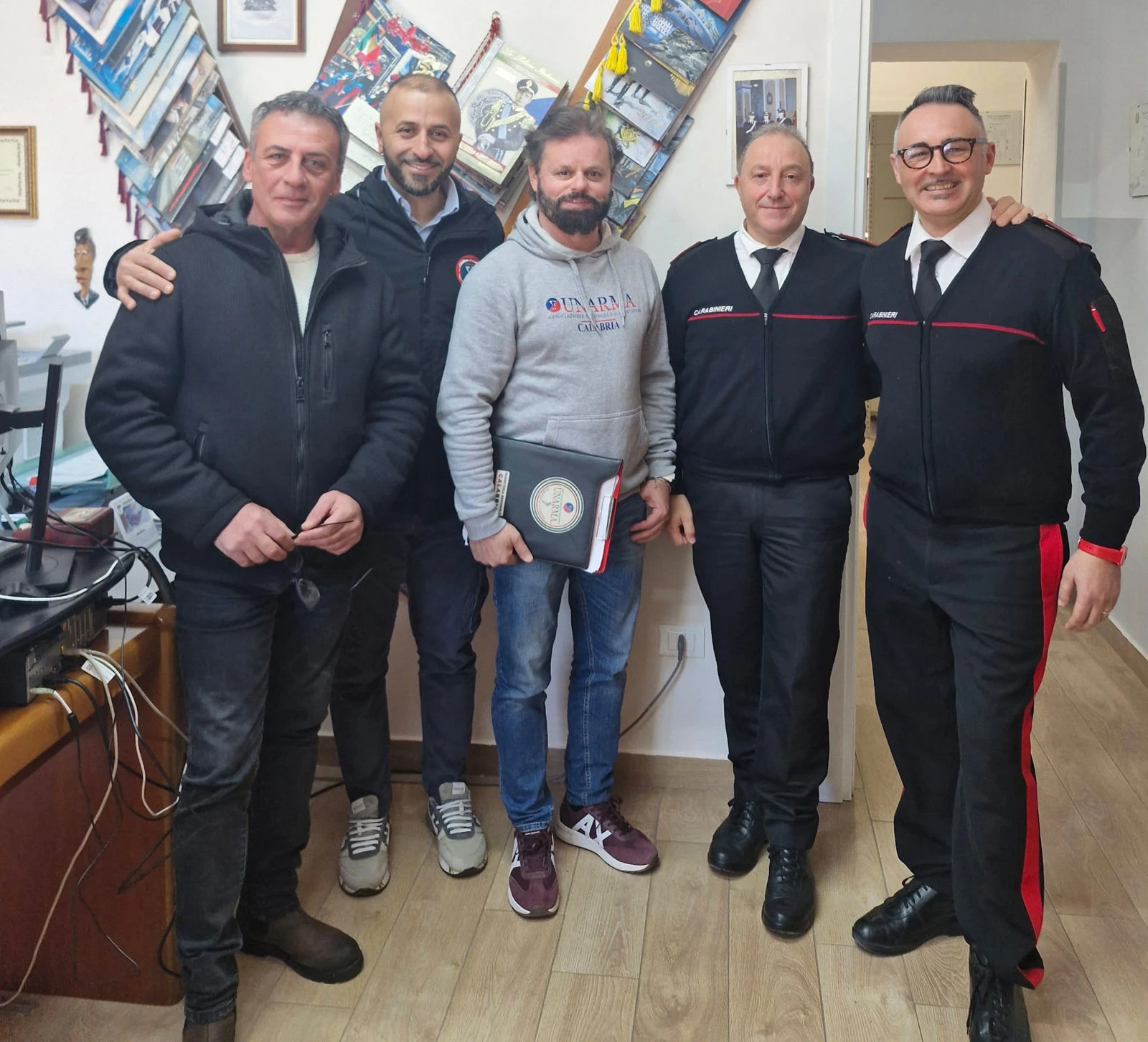 Unarma in visita alle stazioni di Gizzeria Lido e Falerna Scalo
