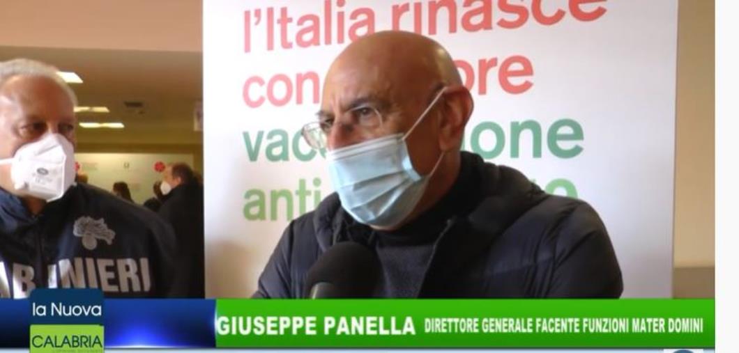 images Vax Day a Catanzaro. Il Dg Panella: "Tanta fiducia nella ricerca e nella scienza"