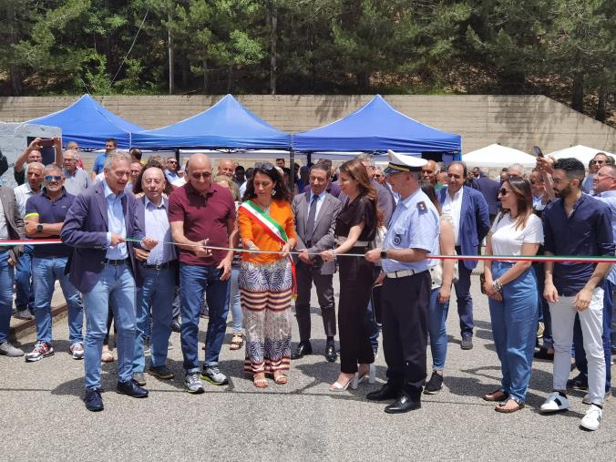 images San Giovanni in Fiore, inaugurata dopo 32 anni la messa in esercizio della diga di Re di Sole