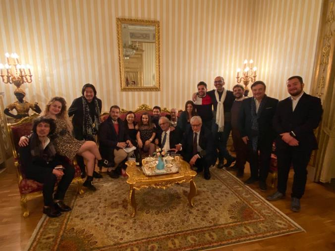 images Il dopo teatro della "Carmen" è uno spettacolo: eleganza e divertimento a Palazzo Grimaldi-Conidi 
