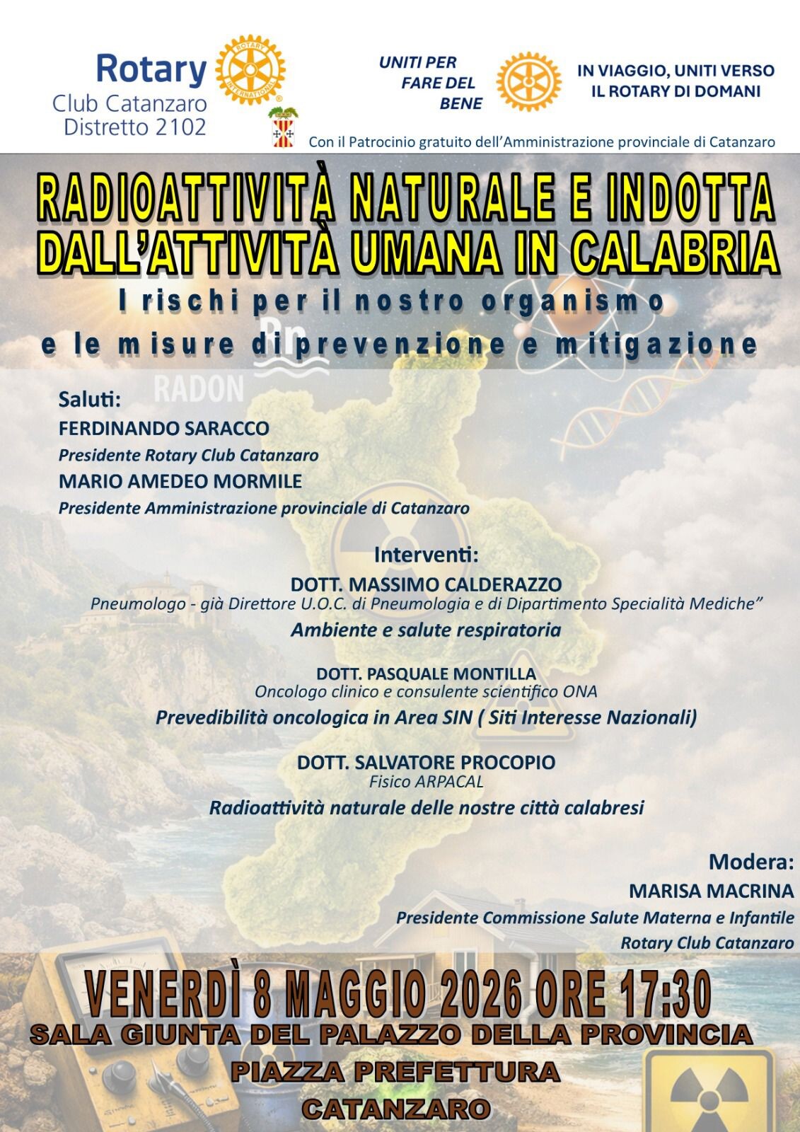 images Catanzaro, al convegno Rotary il dibattito che riapre il caso sanitario del SIN di Crotone