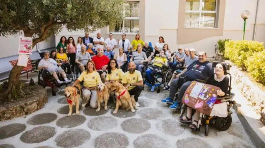 images Al Centro Clinico San Vitaliano di Catanzaro Open Day dedicato alla Pet Therapy