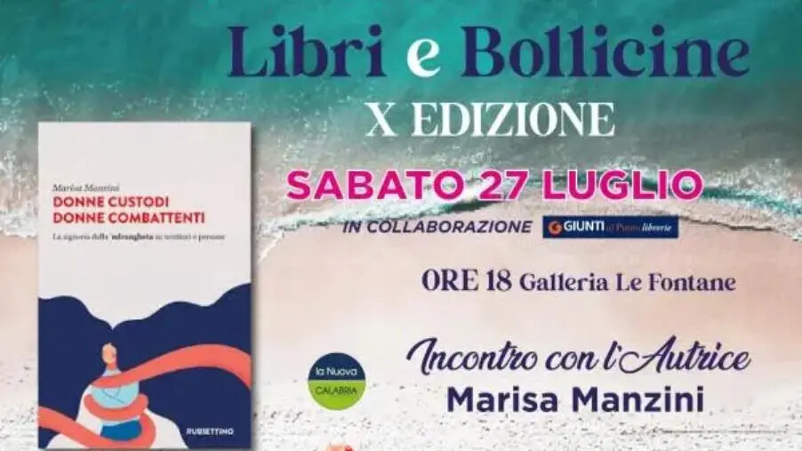 images "Libri e Bollicine" a Catanzaro: rinviata la presentazione del libro del procuratore Manzini 