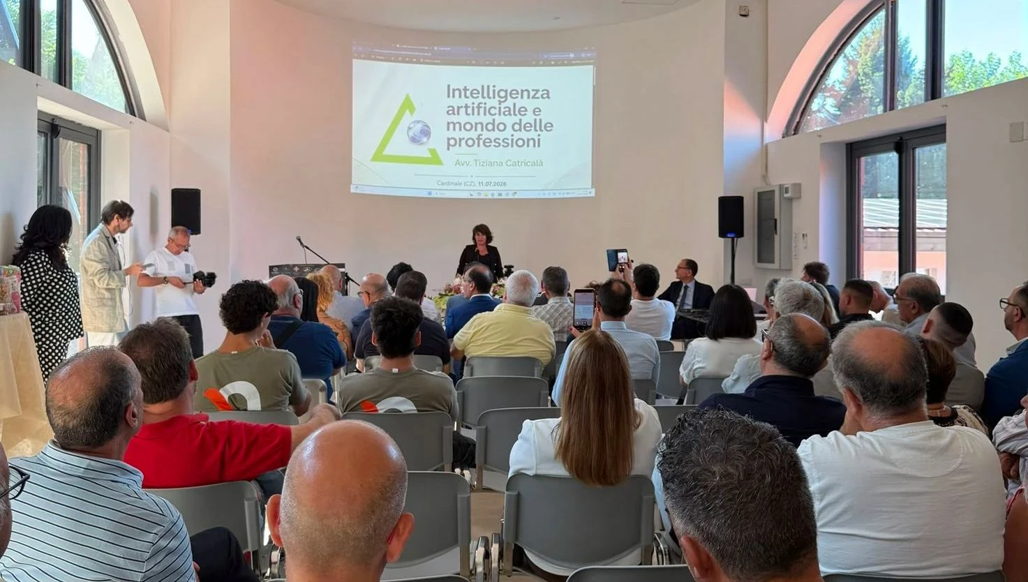 Cardinale, l’intelligenza artificiale alla prova delle professioni e della responsabilità