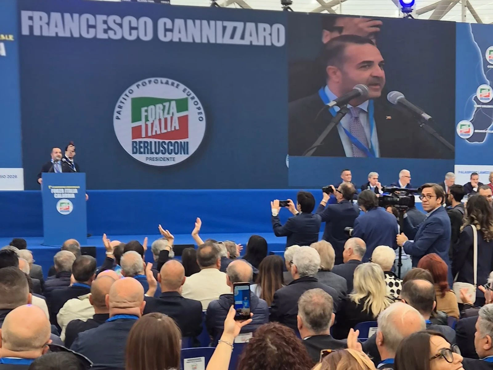 Cirillo: “Cannizzaro riconfermato alla guida di Forza Italia, premiati lavoro di squadra e classe dirigente radicata“