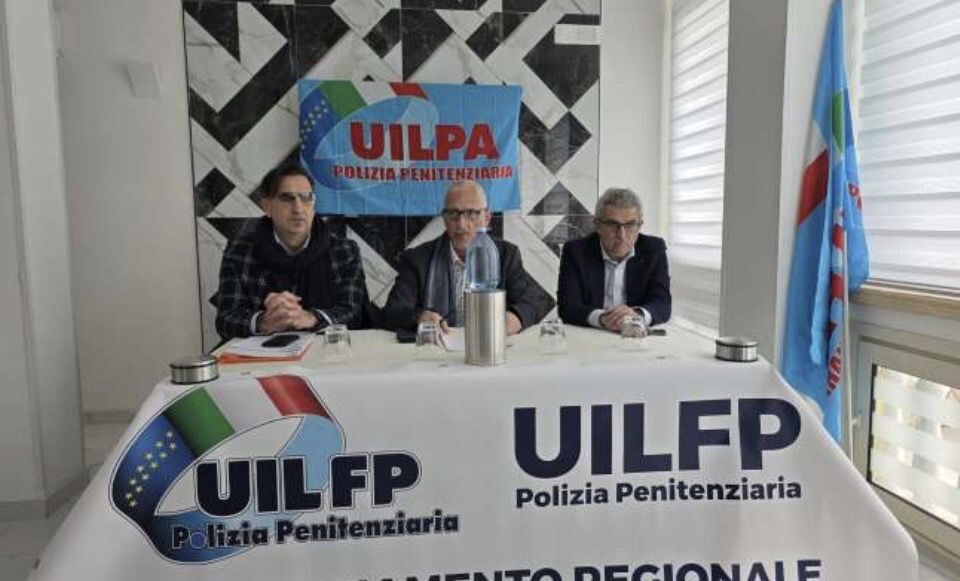 images UilFP Polizia Penitenziaria: Salvatore Paradiso eletto nuovo Segretario Regionale