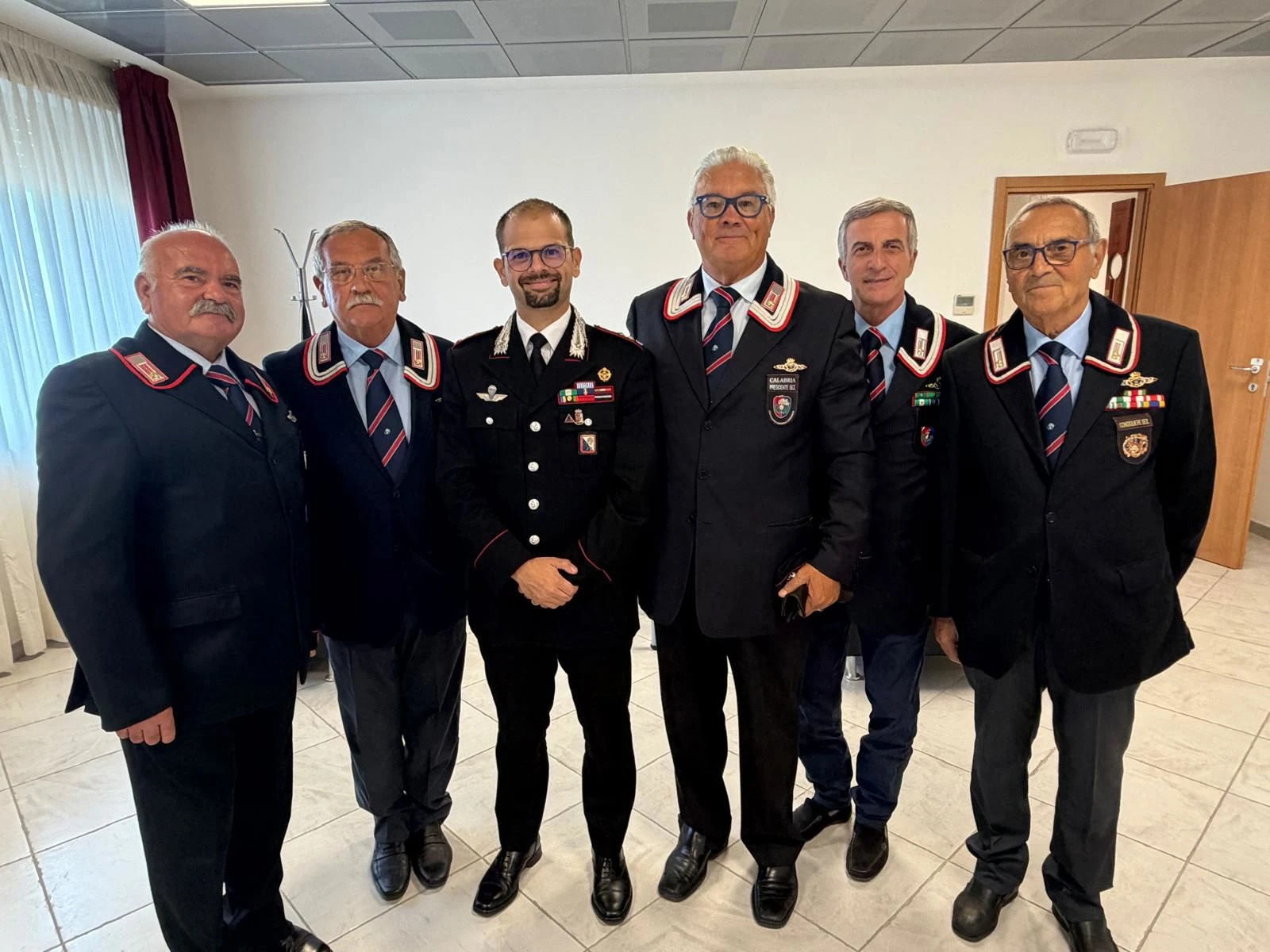 Lamezia Terme, l’Associazione Nazionale Carabinieri incontra il nuovo comandante del Gruppo Gebiola