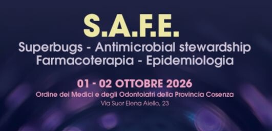 images Safe 2026, conclusa la due giorni a Cosenza: battaglia ai Superbugs