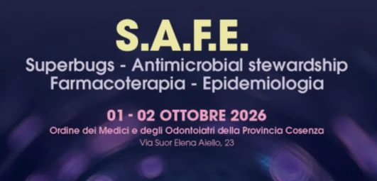 Safe 2026, conclusa la due giorni a Cosenza: battaglia ai Superbugs