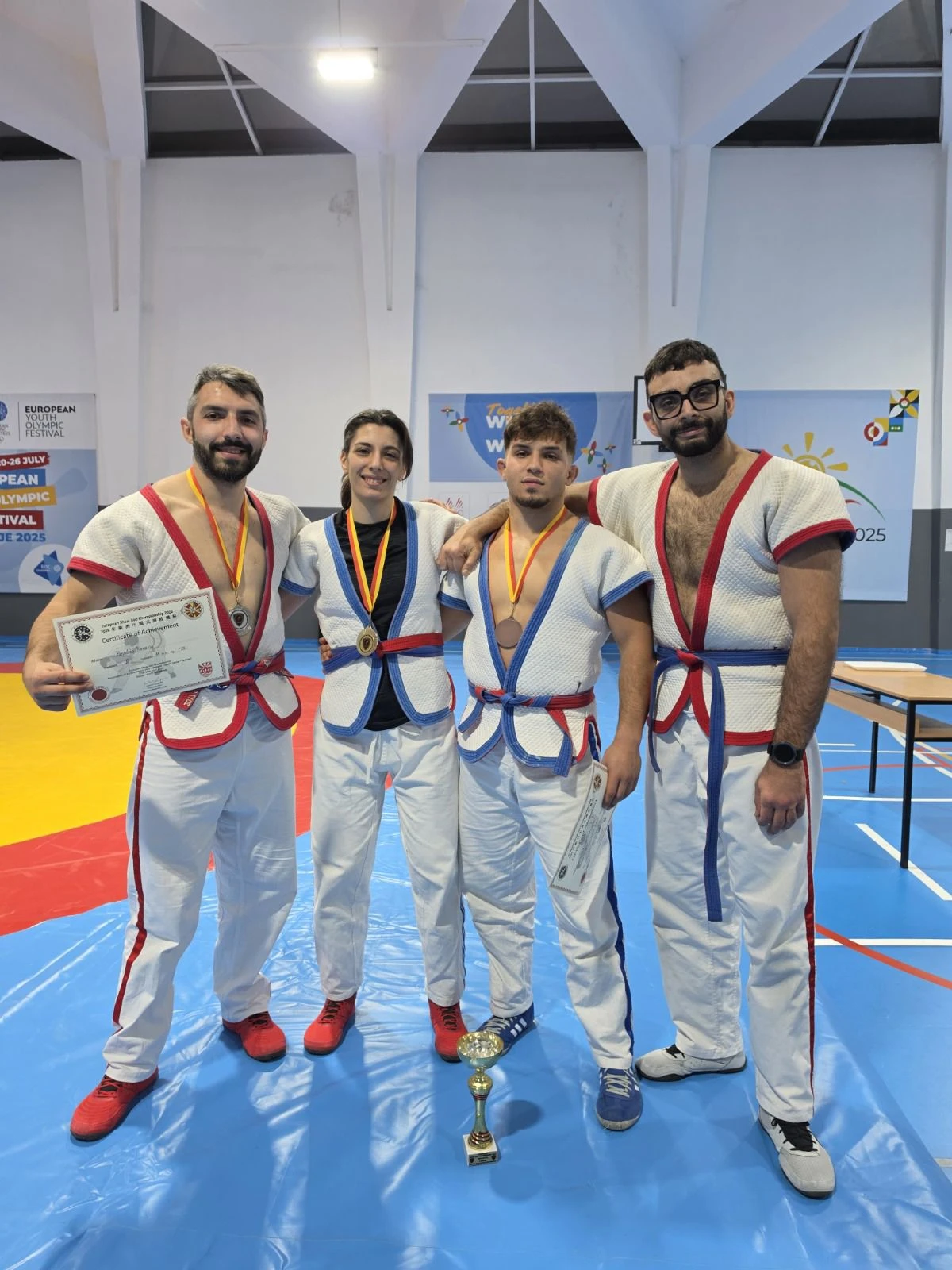 Italia regina dello Shuai Jiao ai Campionati Europei Assoluti, quattro catanzaresi sul tetto d’Europa