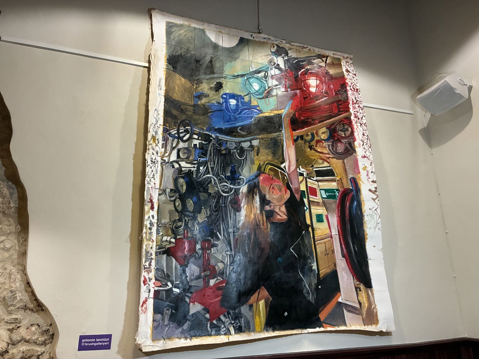 images Catanzaro, al "48" la mostra “Noumeno”: la pittura incompiuta di Antonio Iannizzi