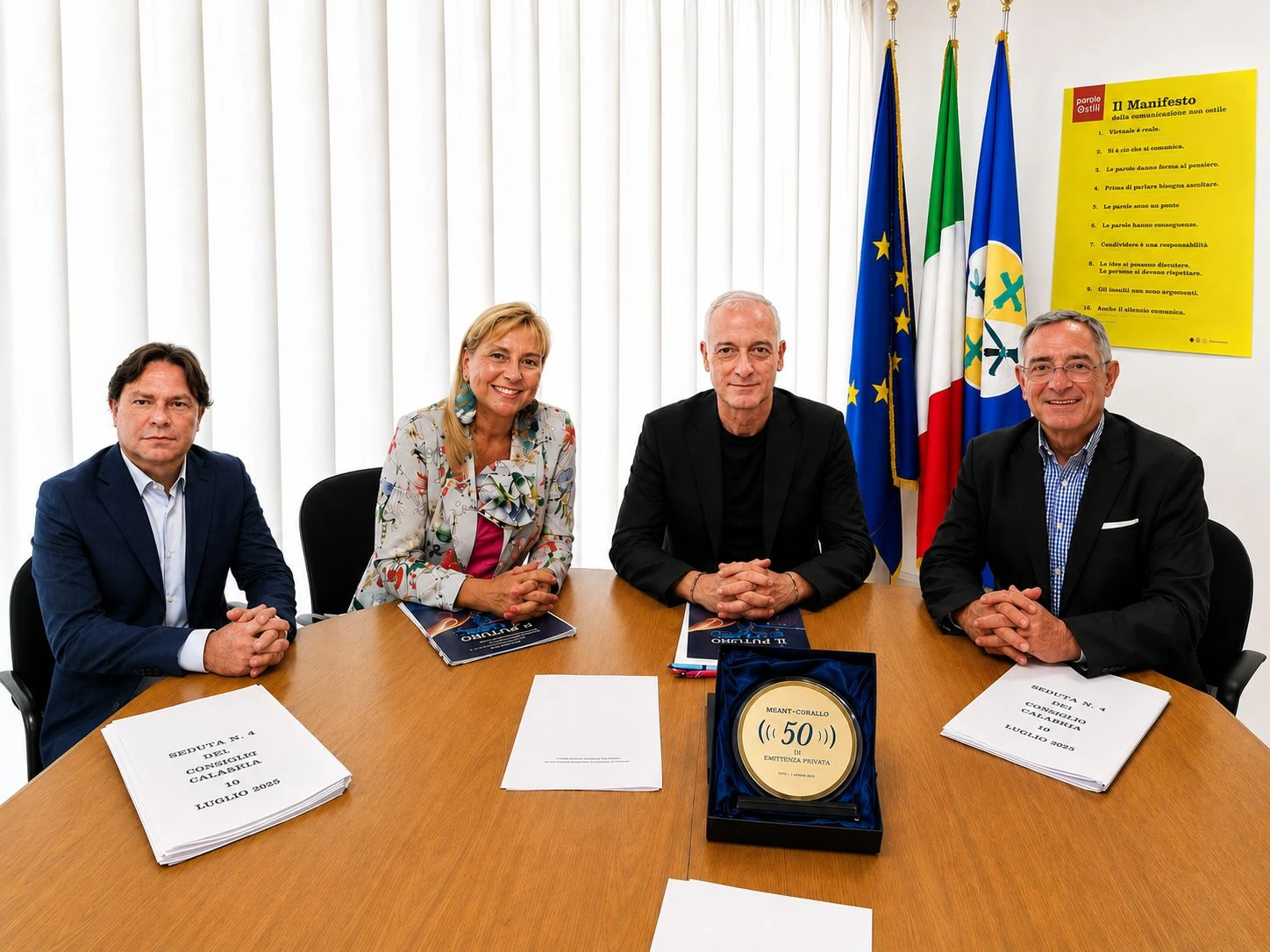 "Basta sanzioni senza regole", a 50 anni dalla nascita dell'emittenza televisiva privata il Co.Re.Com. Calabria apre il confronto nazionale 