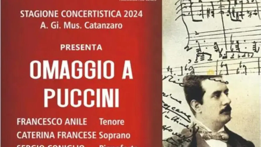 L’omaggio a Puccini di A.Gi.Mus Catanzaro images L’omaggio a Puccini di A.Gi.Mus Catanzaro
