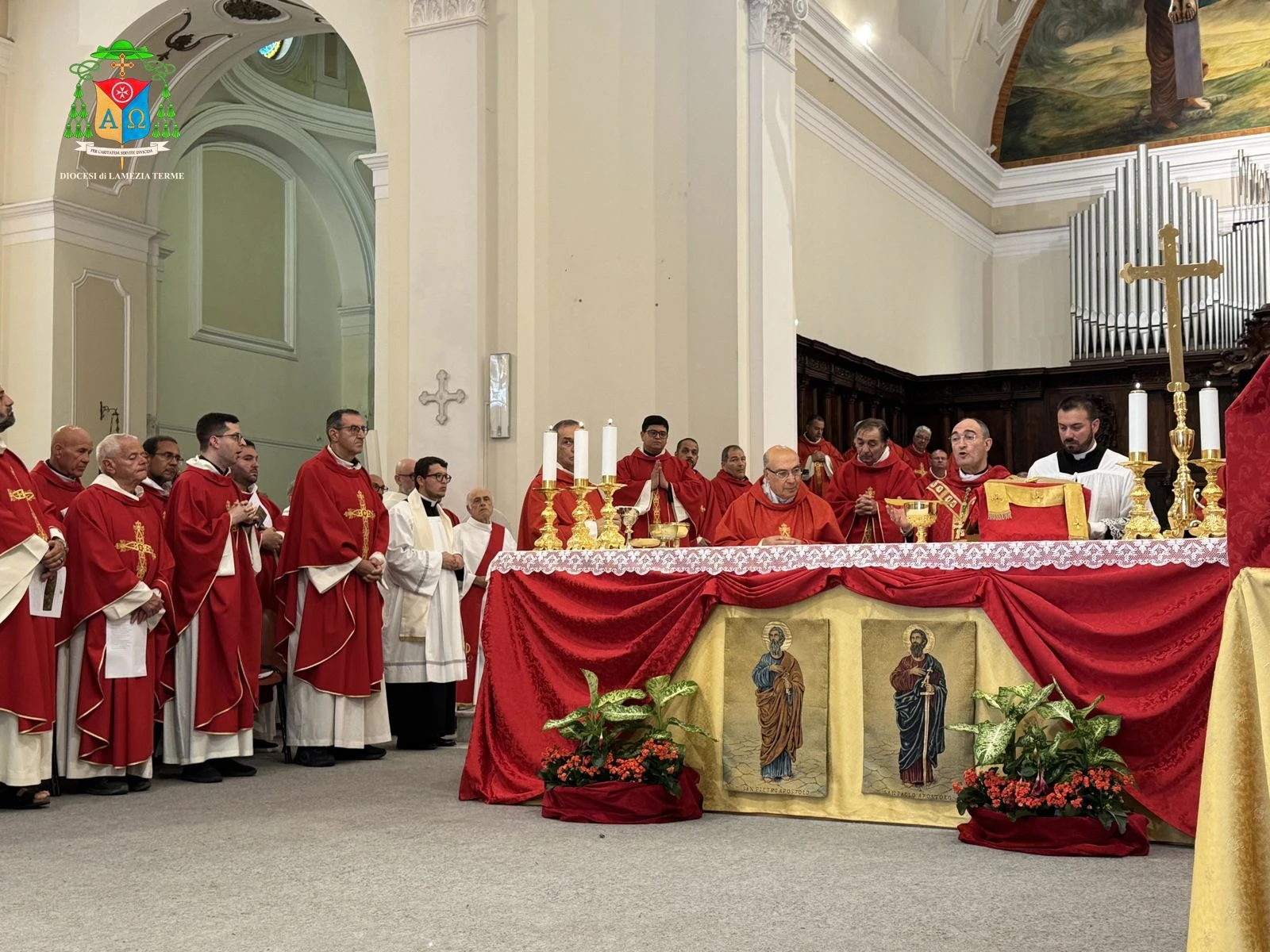 Festa dei Santi Patroni, a Lamezia Santa Messa con il clero diocesano 