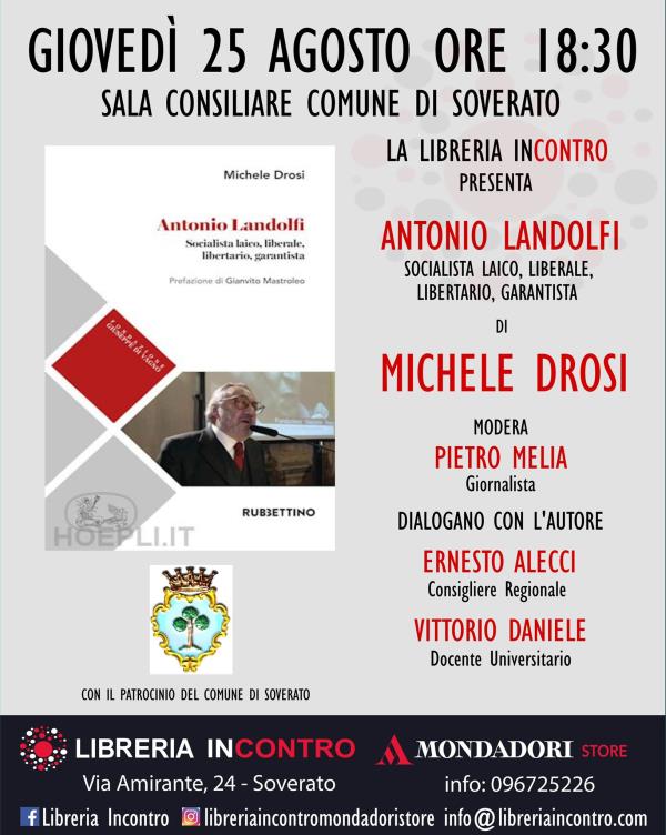 Soverato, Antonio Landolfi e le tappe più salienti del socialismo nel nuovo libro di Drosi images Soverato, Antonio Landolfi e le tappe più salienti del socialismo nel nuovo libro di Drosi