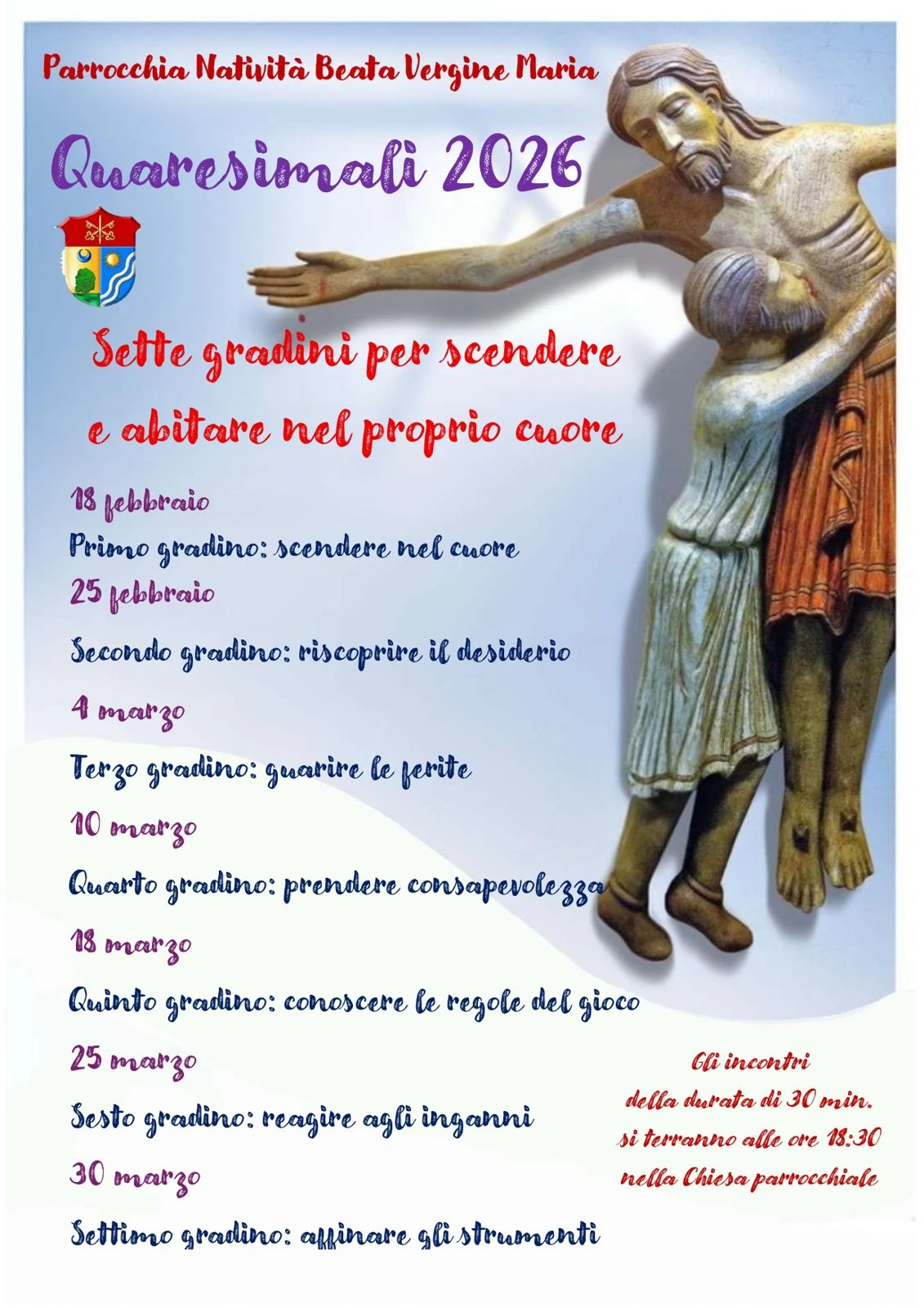 Lamezia, i Quaresimali della parrocchia Natività Beata Vergine Maria 