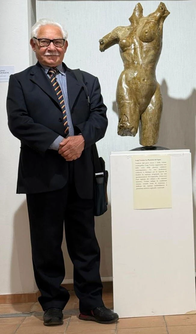 Catanzaro, esposta al Museo delle arti  la scultura "Torso di donna"' di Luigi Verrino