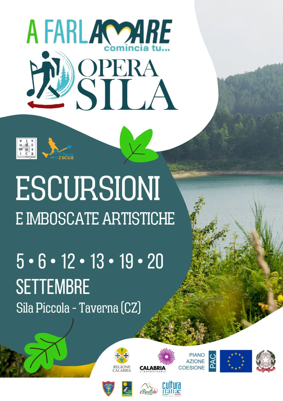 "A Farla Amare Comincia Tu"&nbsp;inaugura un nuovo capitolo con Opera Sila: il programma della rassegna