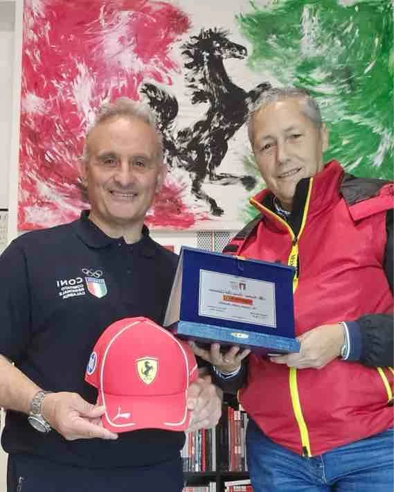 Il CONI omaggia la Scuderia Ferrari Club Catanzaro