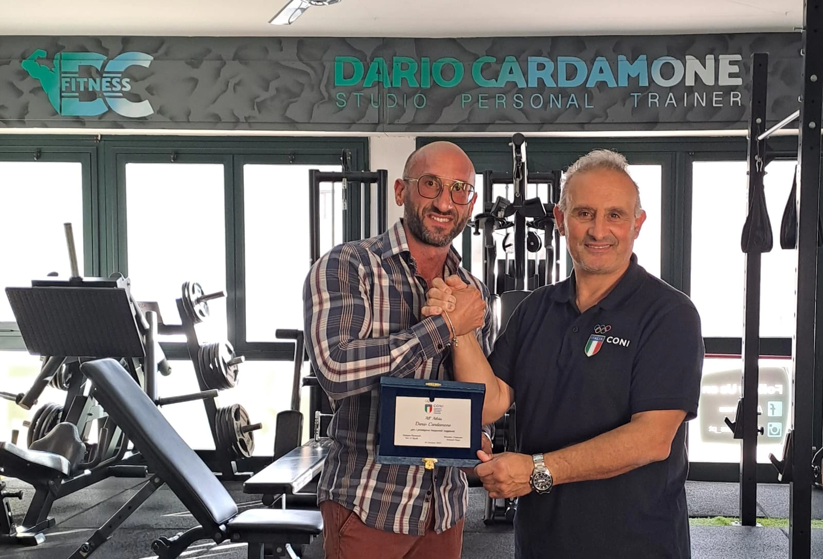 Coni, conferito riconoscimento all'atleta Dario Cardamone per i prestigiosi traguardi raggiunti 