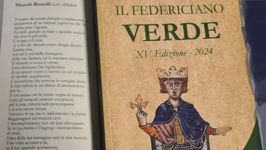 Il catanzarese Niccoló Ruscelli premiato all'edizione 2024 de "Il Federiciano" images Il catanzarese Niccoló Ruscelli premiato all'edizione 2024 de "Il Federiciano"