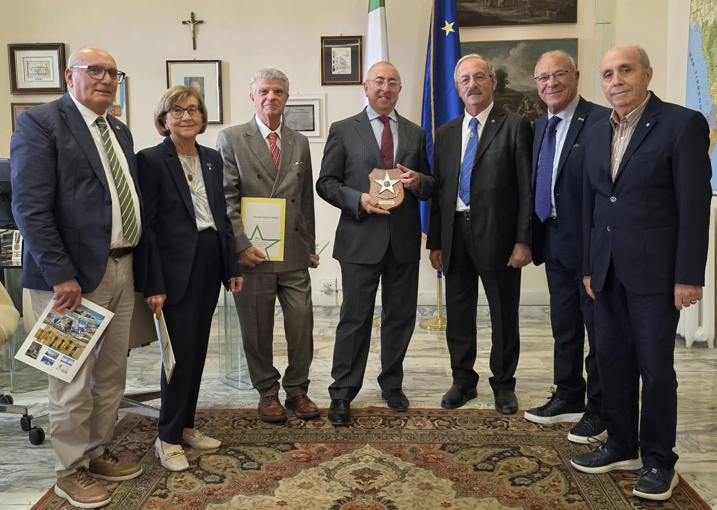 Il Prefetto di Catanzaro incontra i Maestri del Lavoro della Calabria