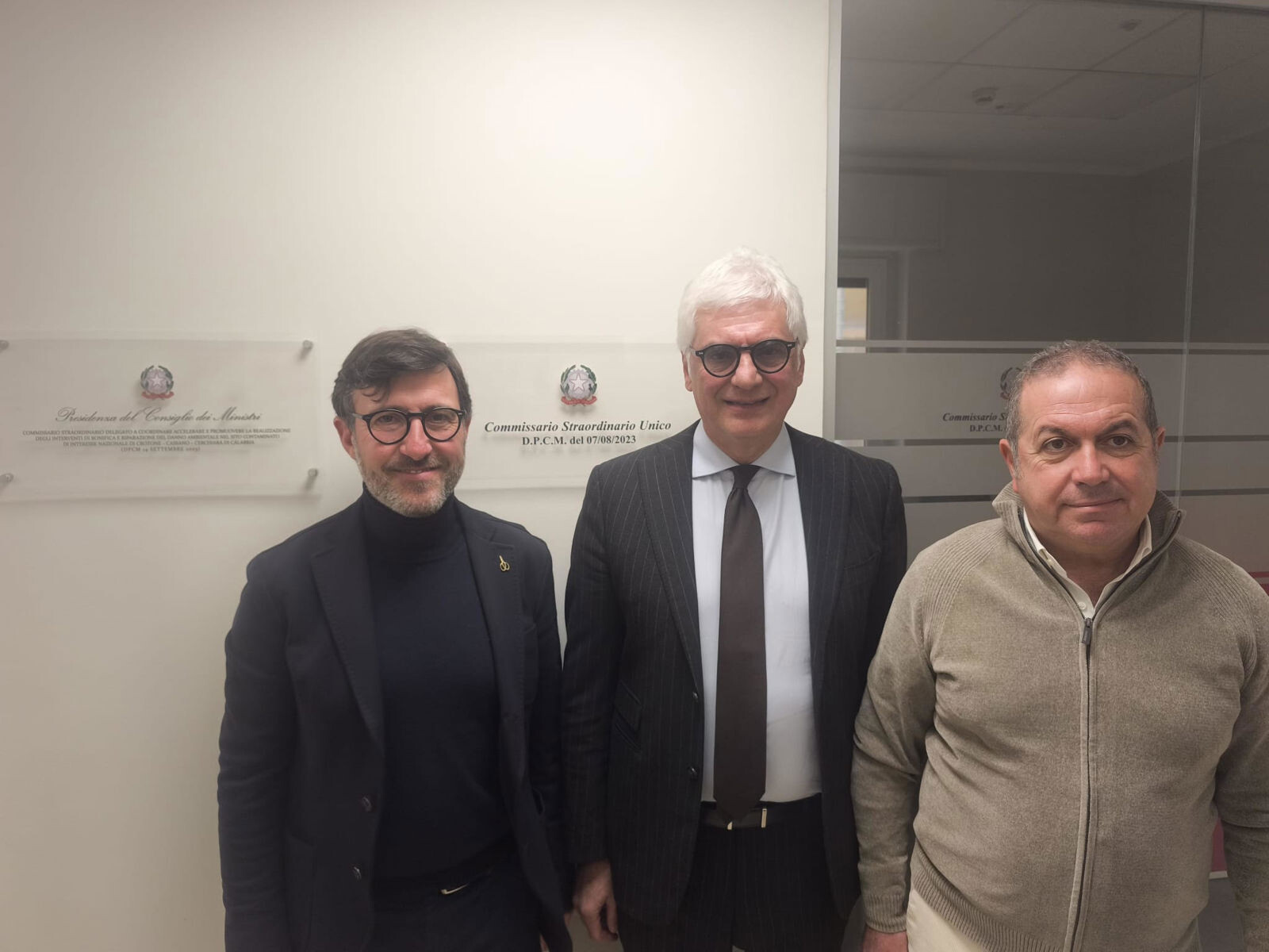 images Nuovo sistema depurativo di Catanzaro, incontro fra il sub-commissario Daffinà e rappresentanti del Comune